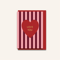 Love You Mini Card