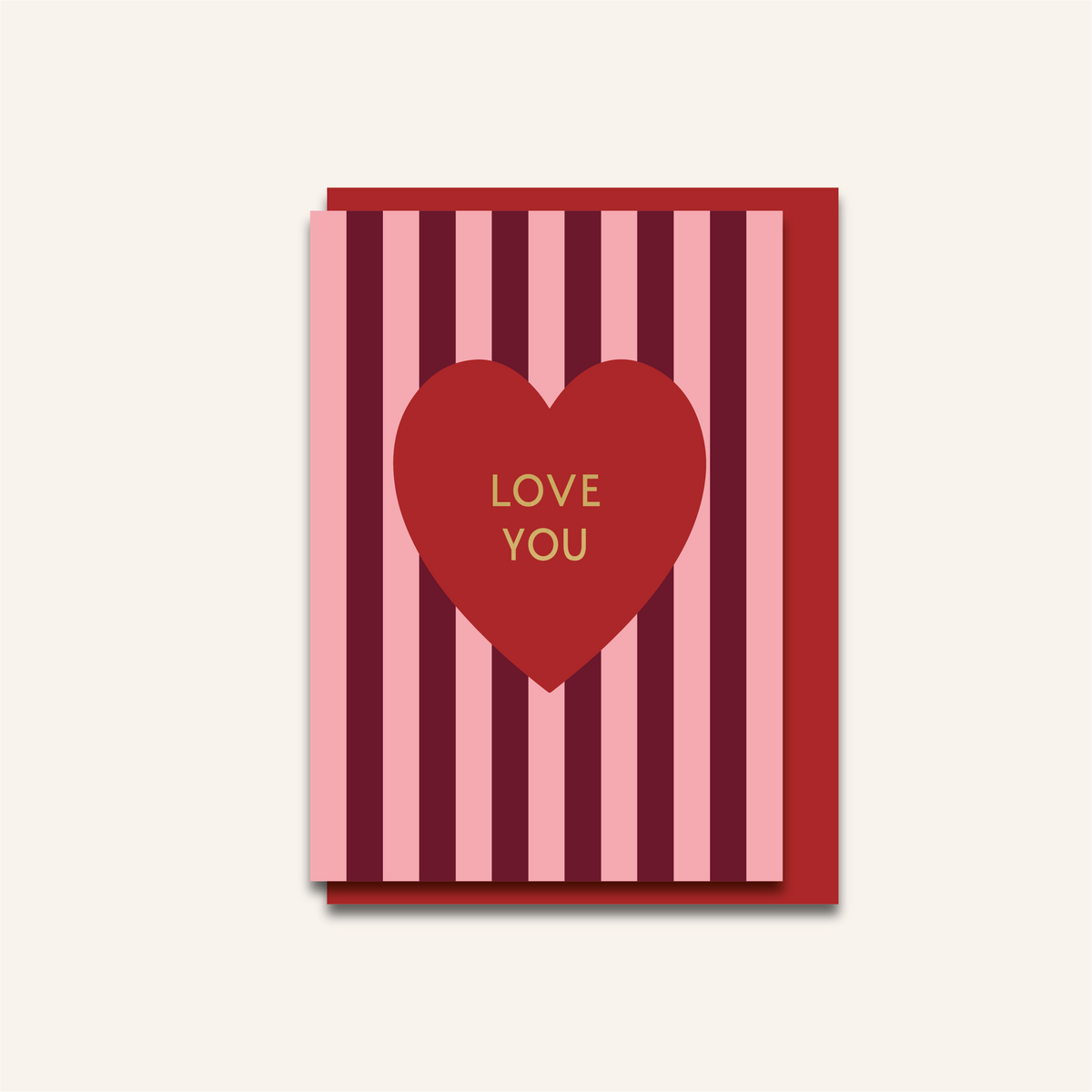 Love You Mini Card